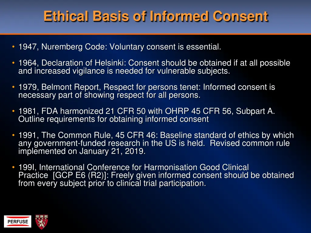 ethical basis of informed consent