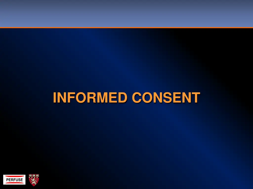 informed consent