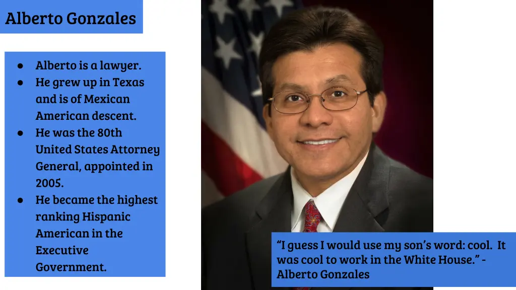 alberto gonzales