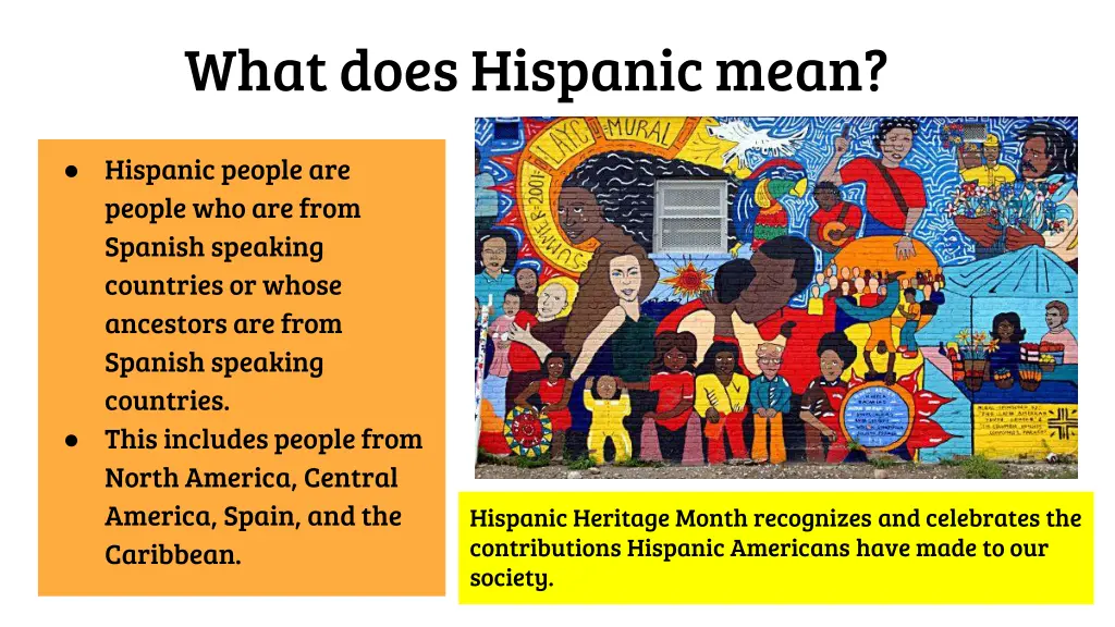 what does hispanic mean