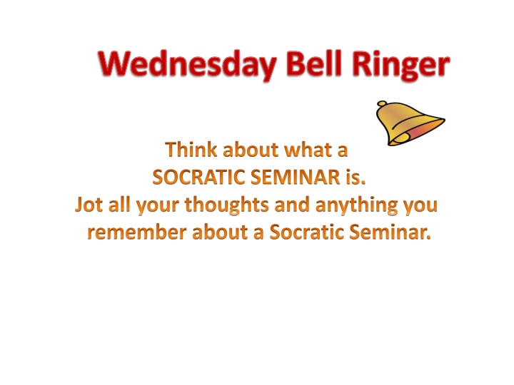 wednesday bell ringer