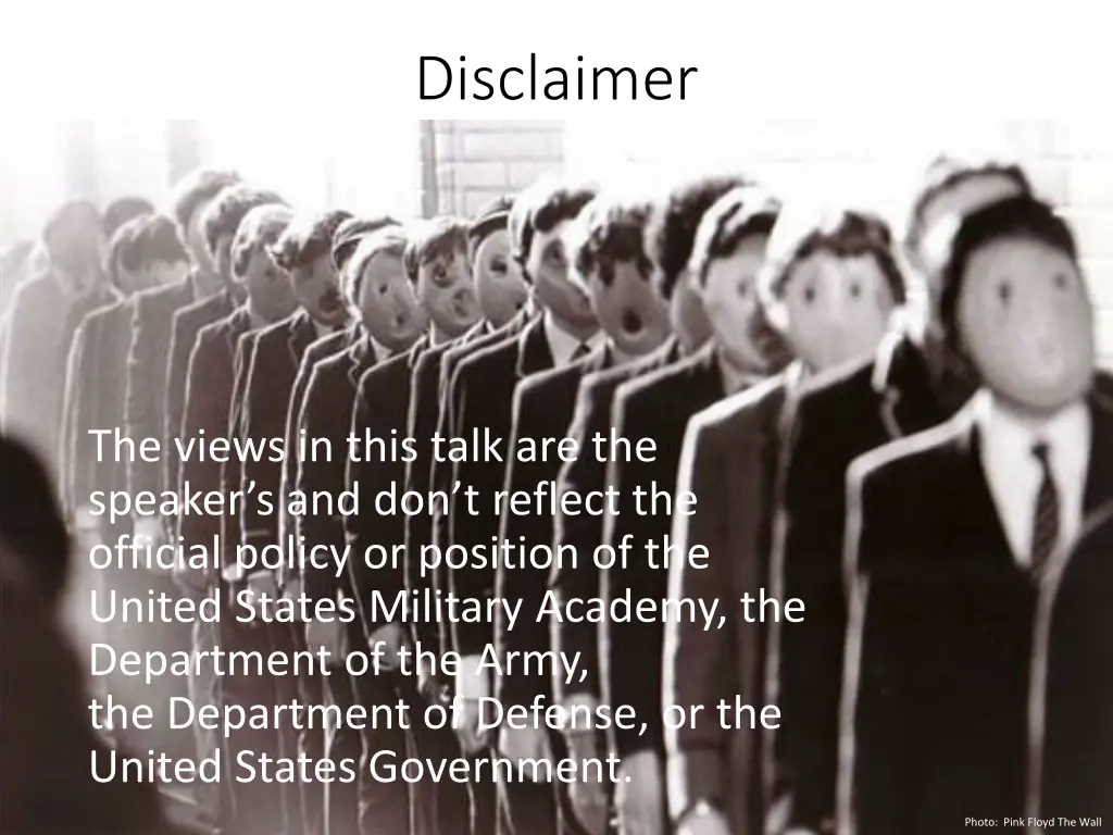 disclaimer