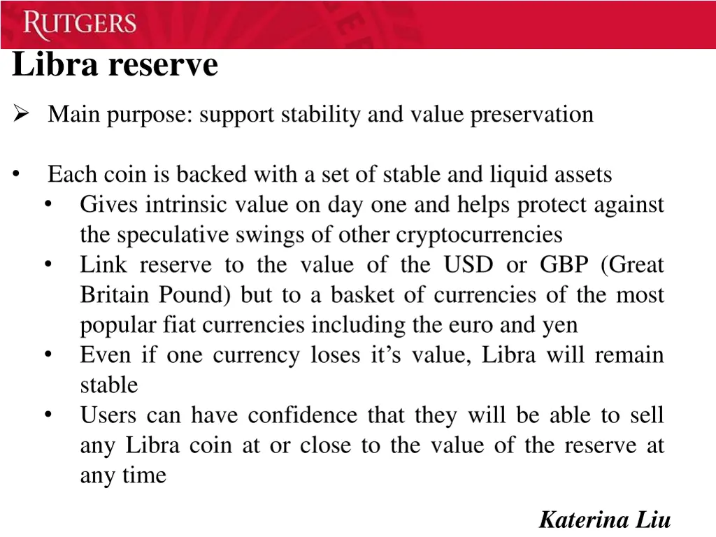 libra reserve