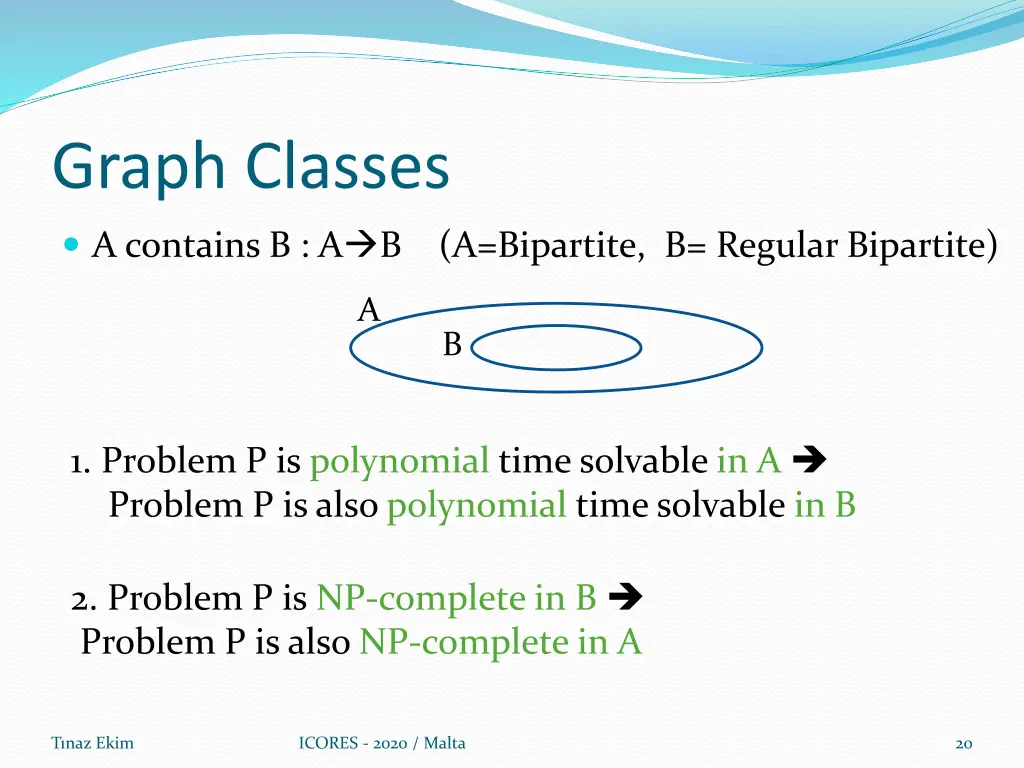 graph classes 1