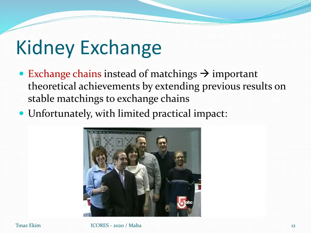 kidney exchange 2