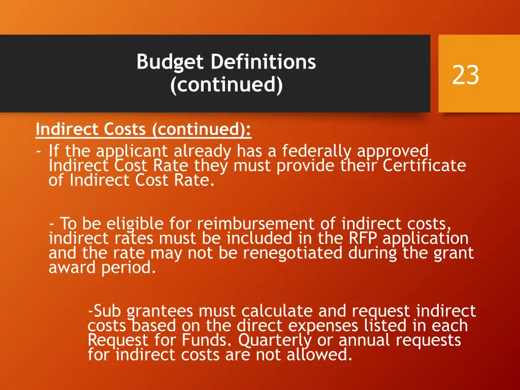 budget definitions continued 2