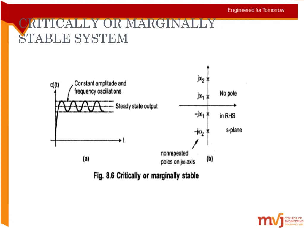 critically or marginally stable system