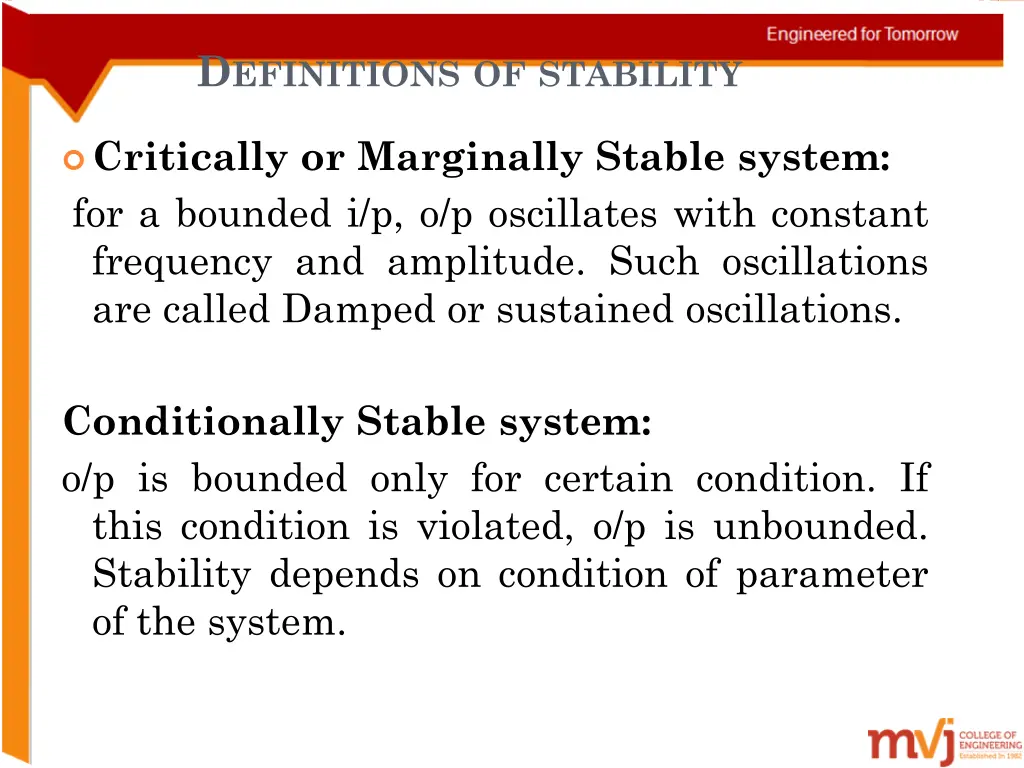 d efinitions of stability 1