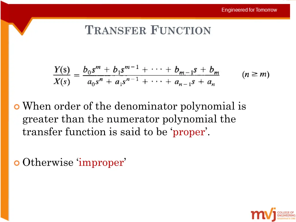 t ransfer f unction