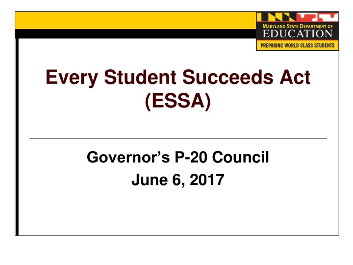 every student succeeds act essa