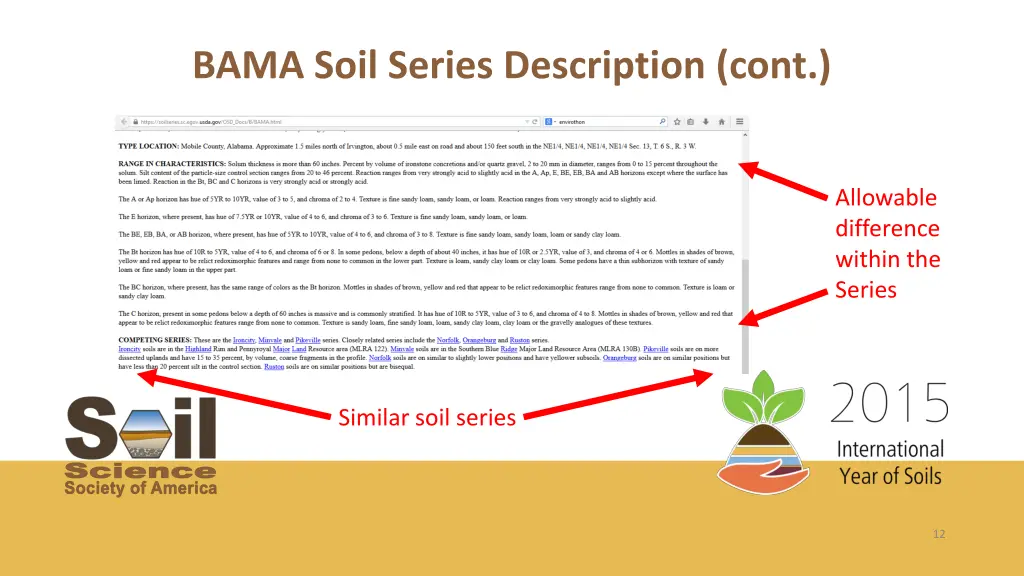 bama soil series description cont 1