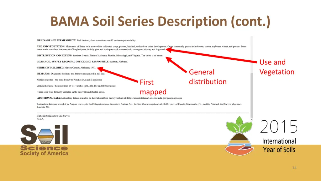 bama soil series description cont 3