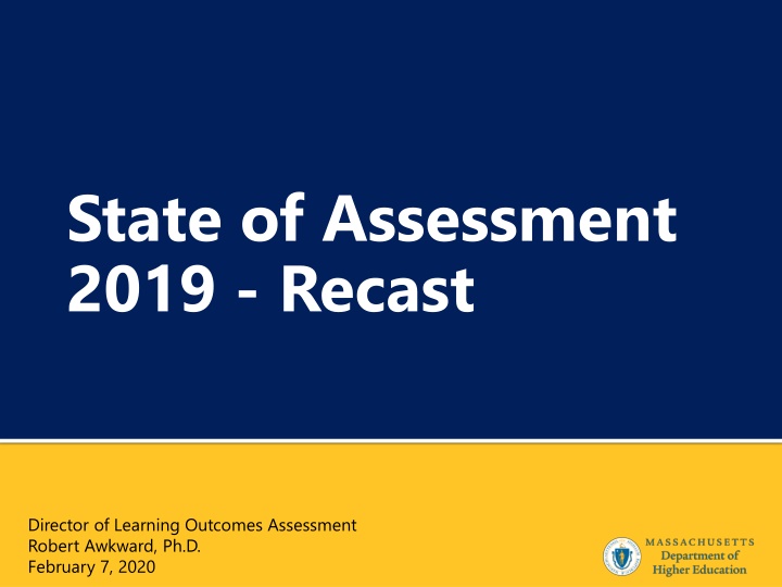 state of assessment 2019 recast