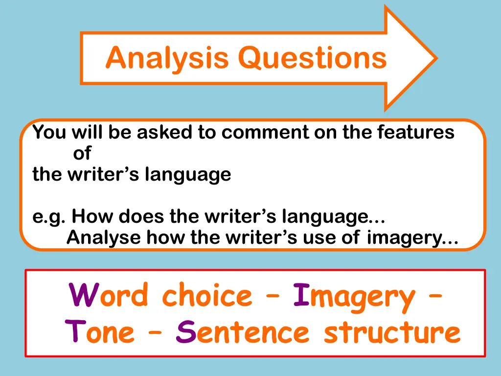 analysis questions