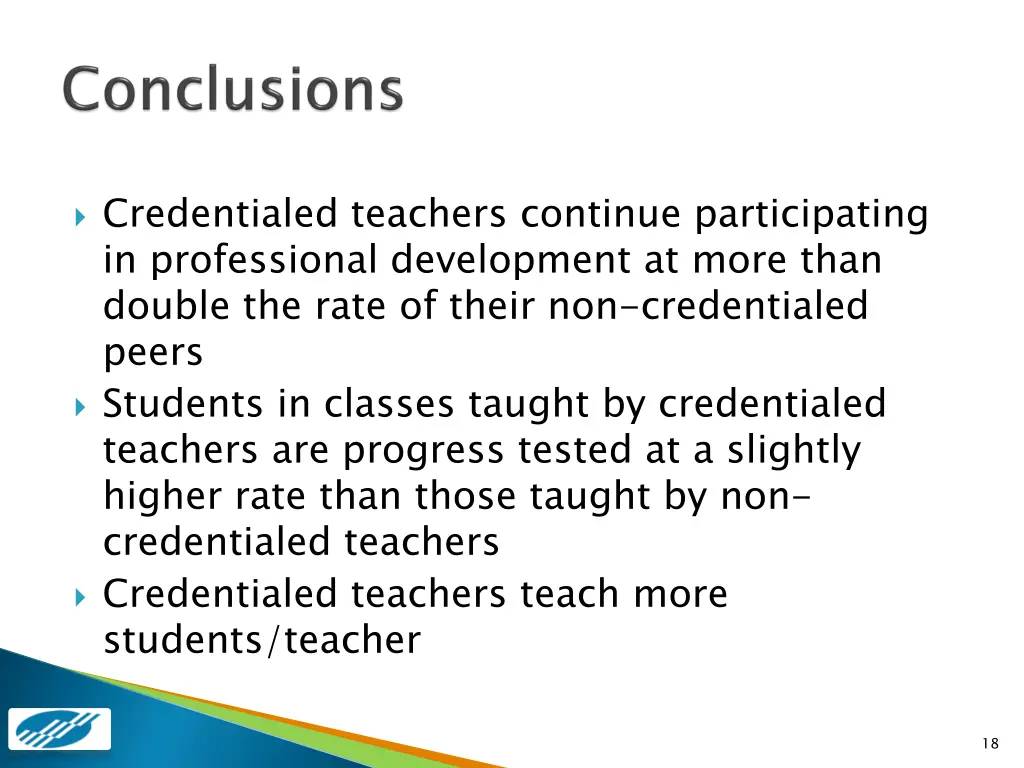 credentialed teachers continue participating