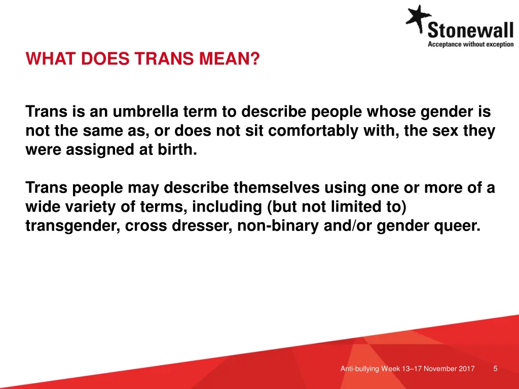 what does trans mean