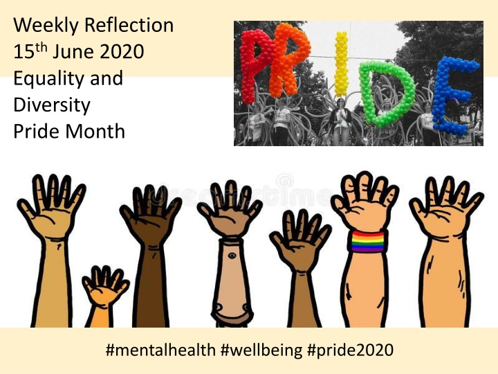 weekly reflection 15 th june 2020 equality