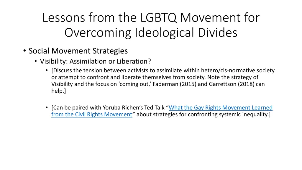 lessons from the lgbtq movement for overcoming