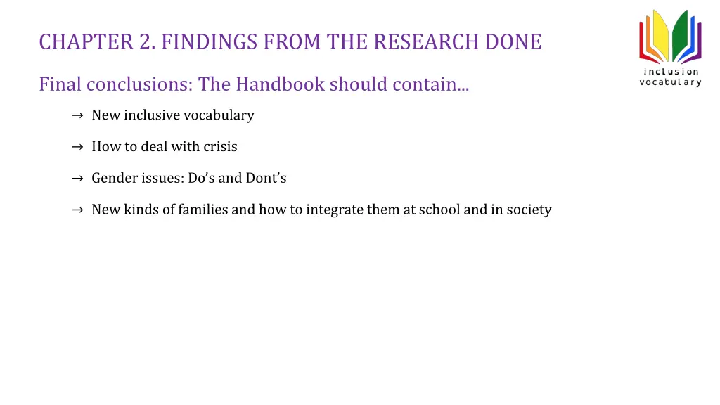 chapter 2 findings from the research done 6