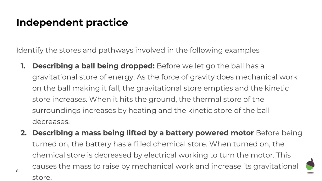 independent practice 1