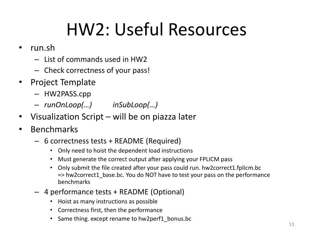 hw2 useful resources