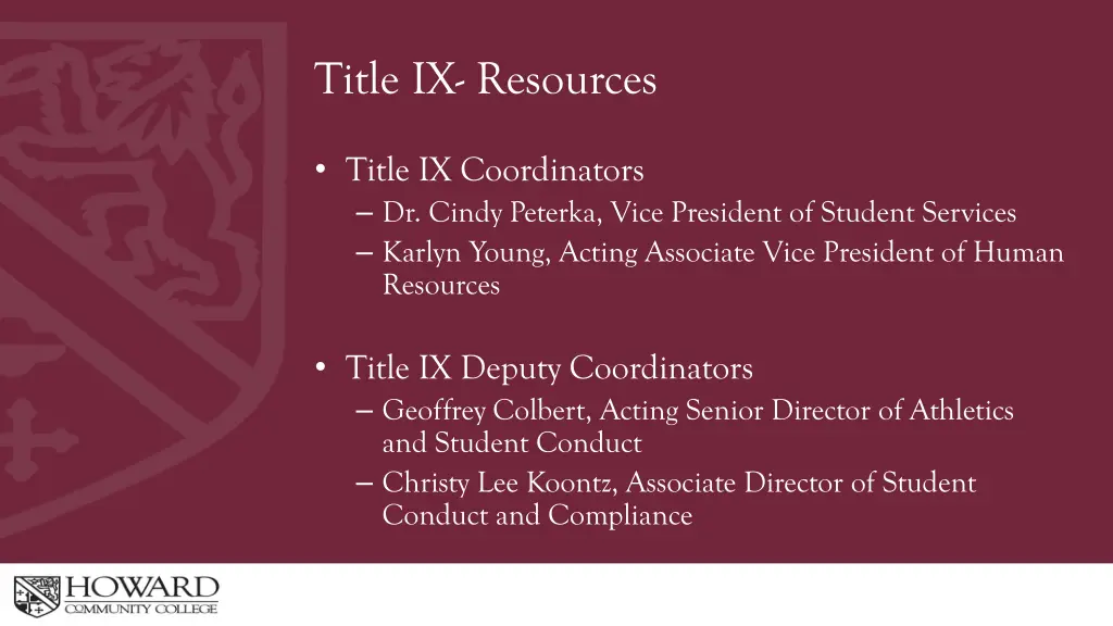 title ix resources