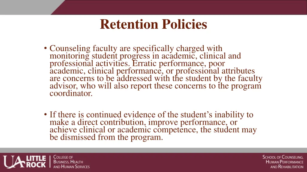 retention policies 1