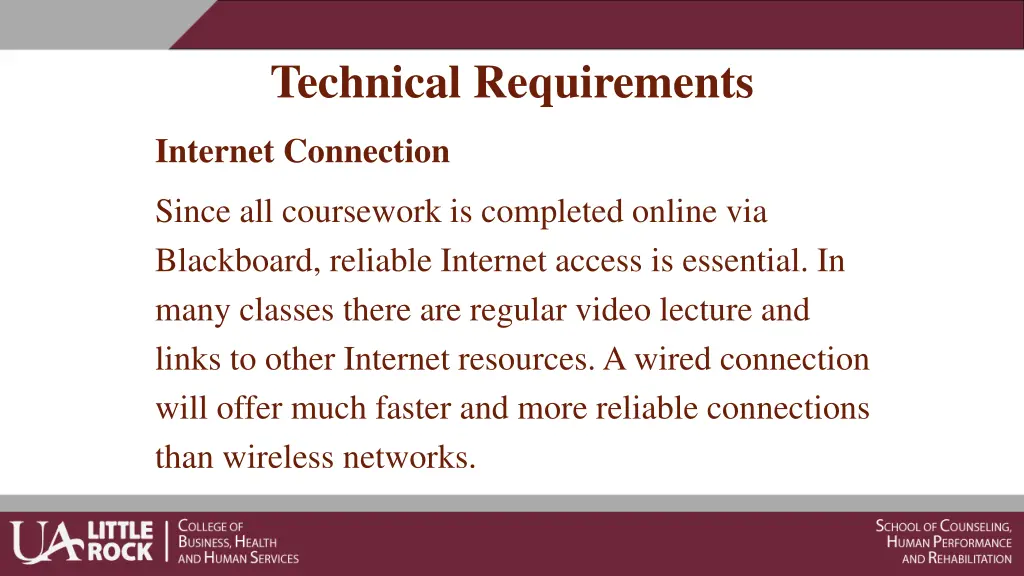 technical requirements 2