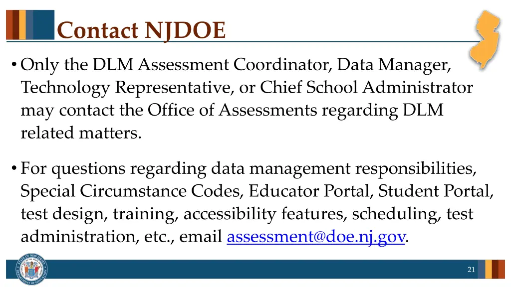 contact njdoe