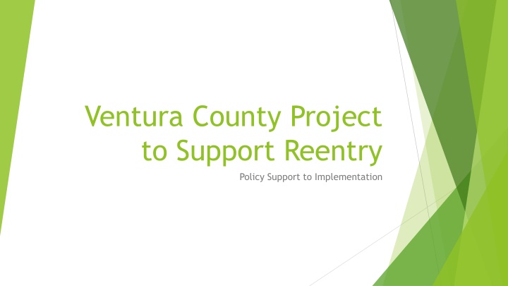 ventura county project to support reentry