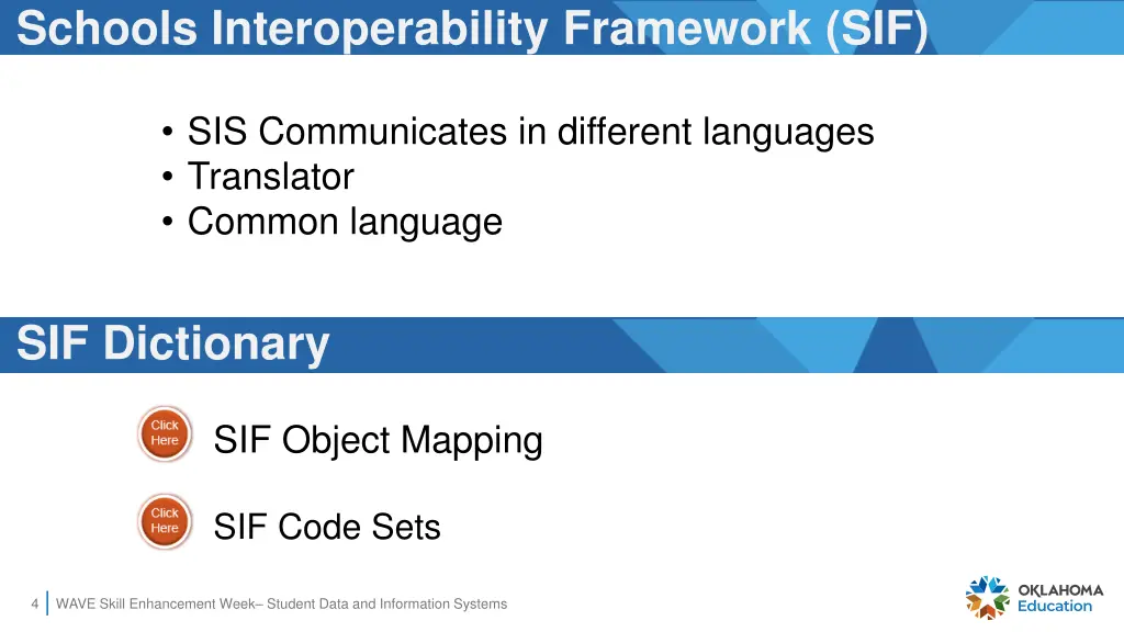 schools interoperability framework sif