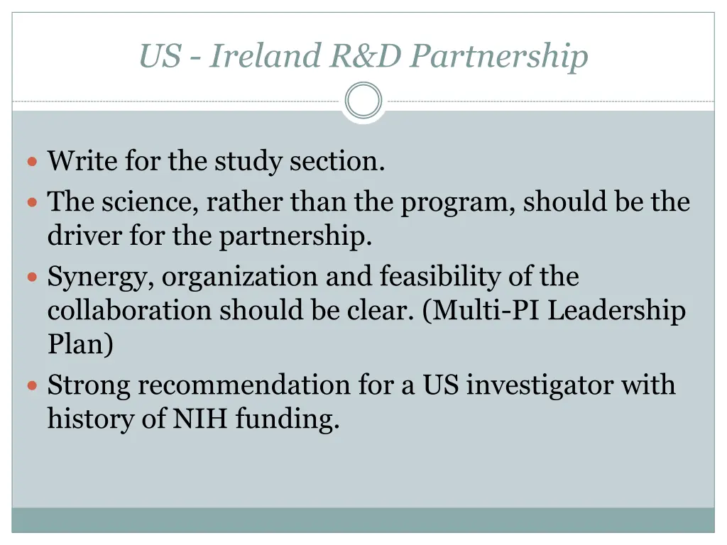 us ireland r d partnership