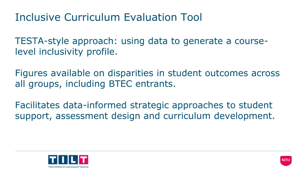 inclusive curriculum evaluation tool