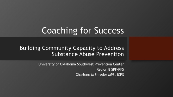 coaching for success