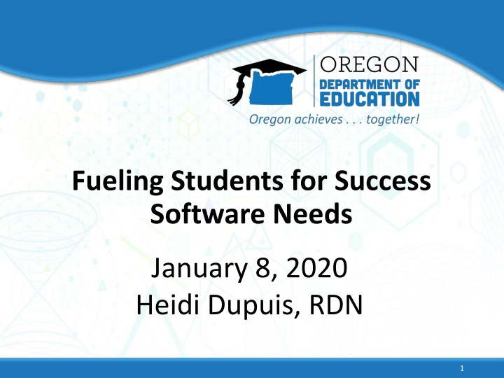 fueling students for success software needs