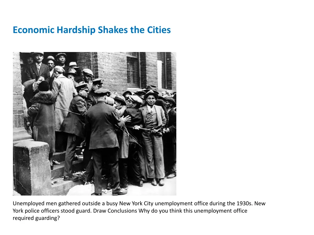 economic hardship shakes the cities 2