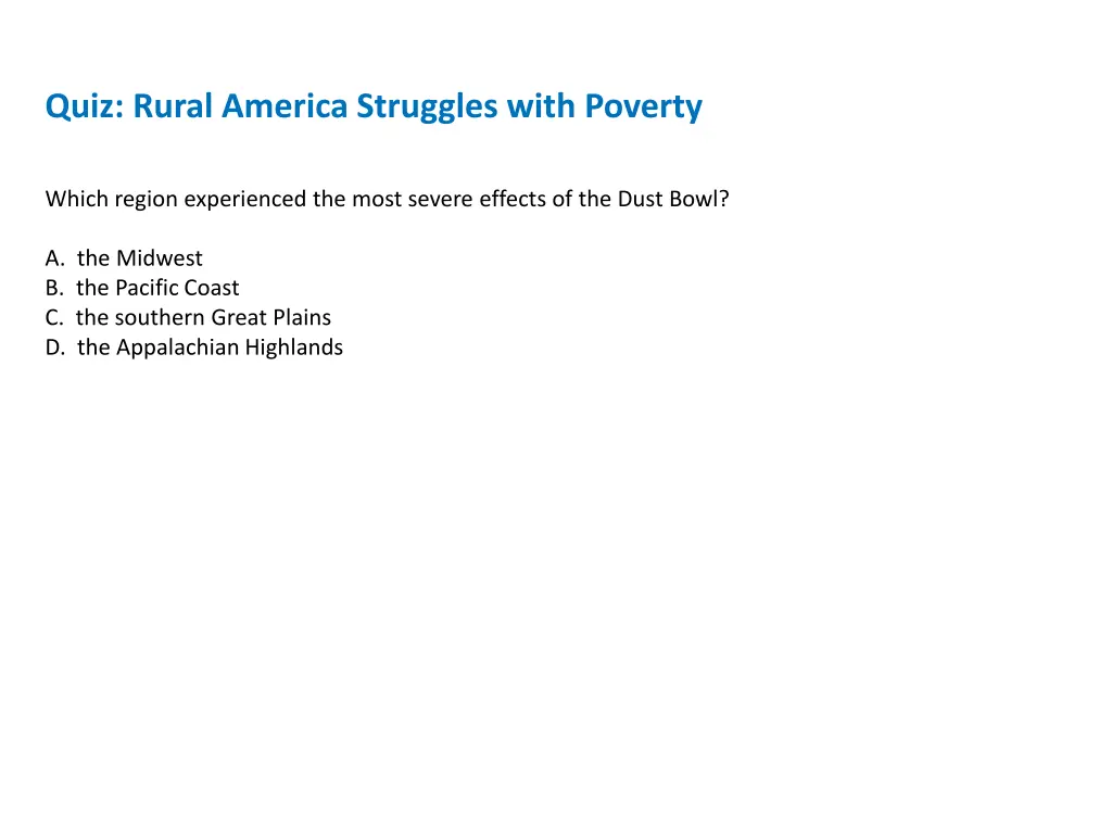 quiz rural america struggles with poverty