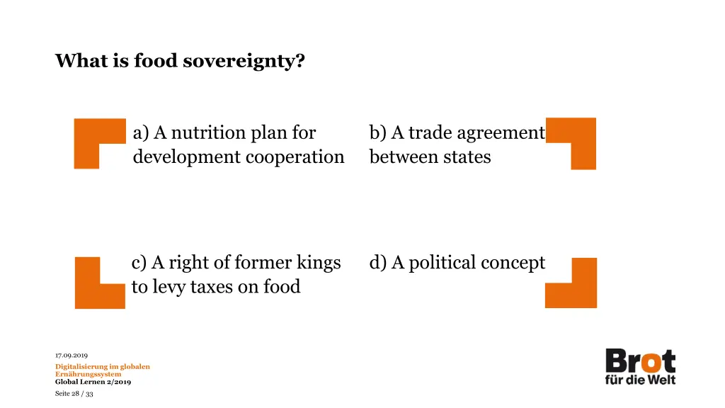 what is food sovereignty