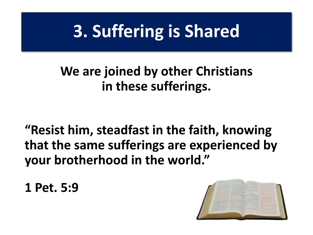 3 suffering is shared 1