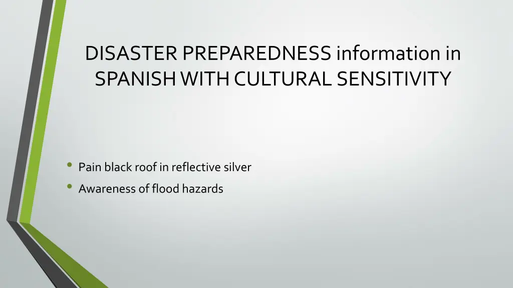 disaster preparedness information in spanish with