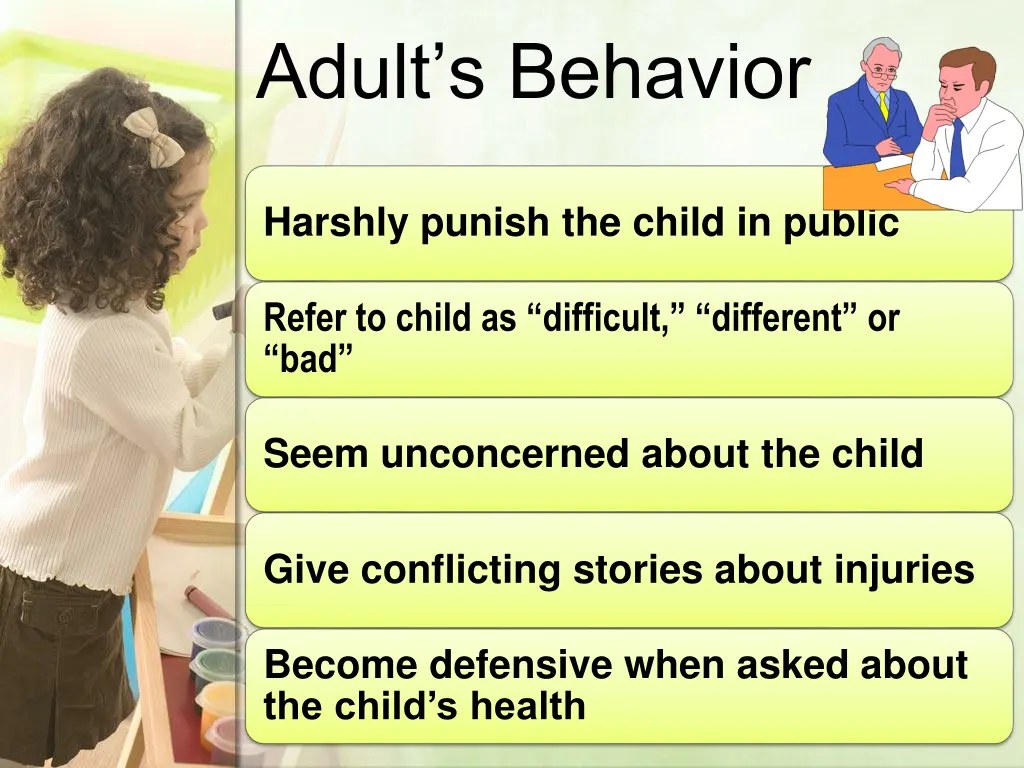 adult s behavior