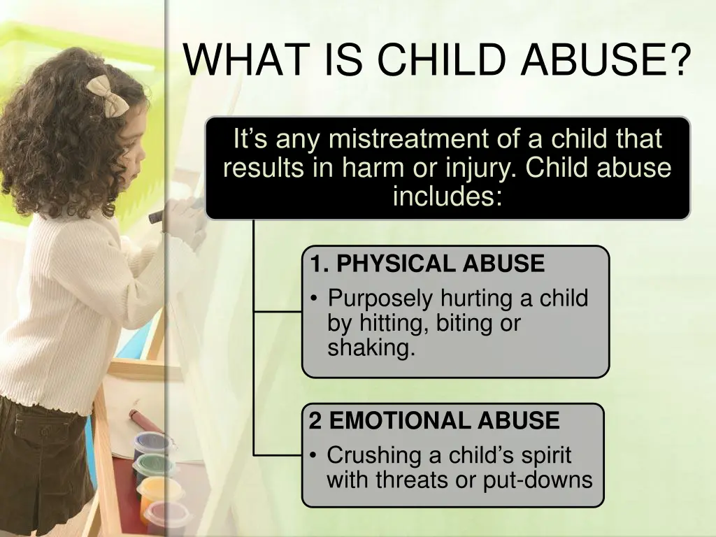 what is child abuse