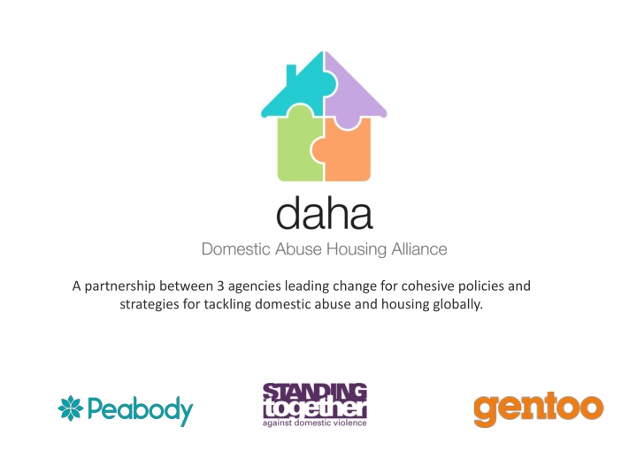 a partnership between 3 agencies leading change