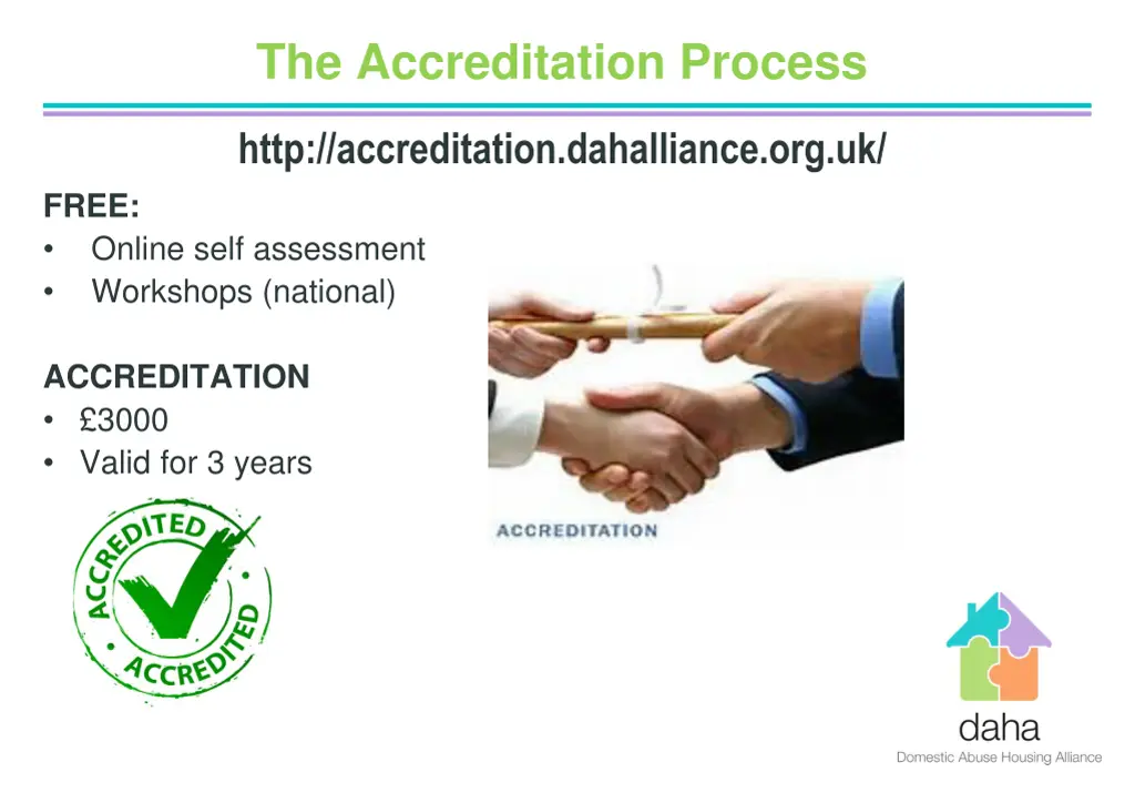 the accreditation process