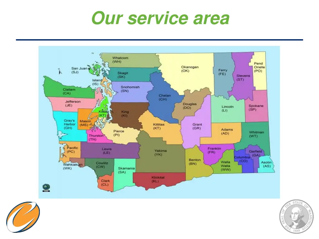 our service area