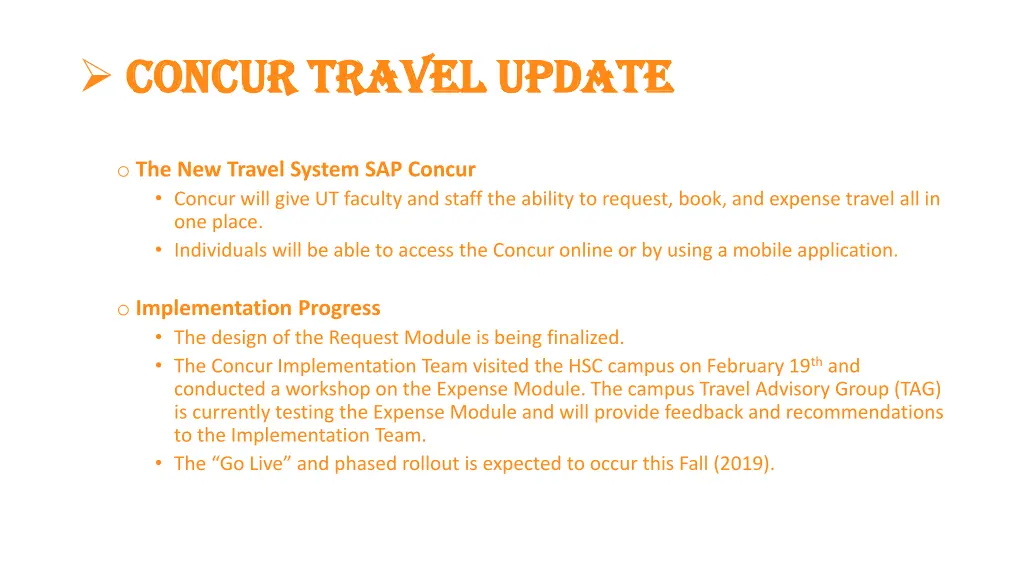 concur travel update concur travel update