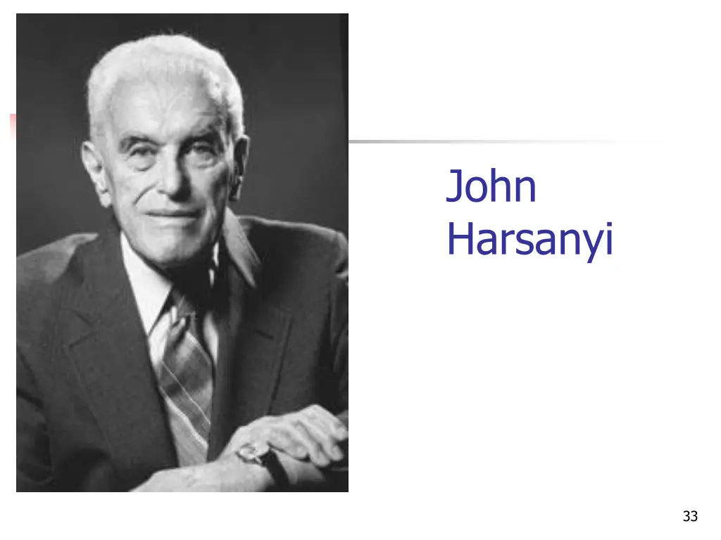 john harsanyi