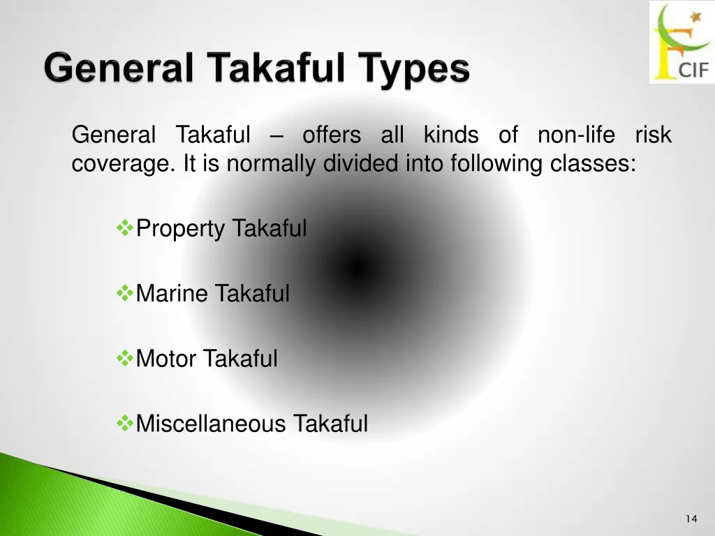 general takaful offers all kinds of non life risk