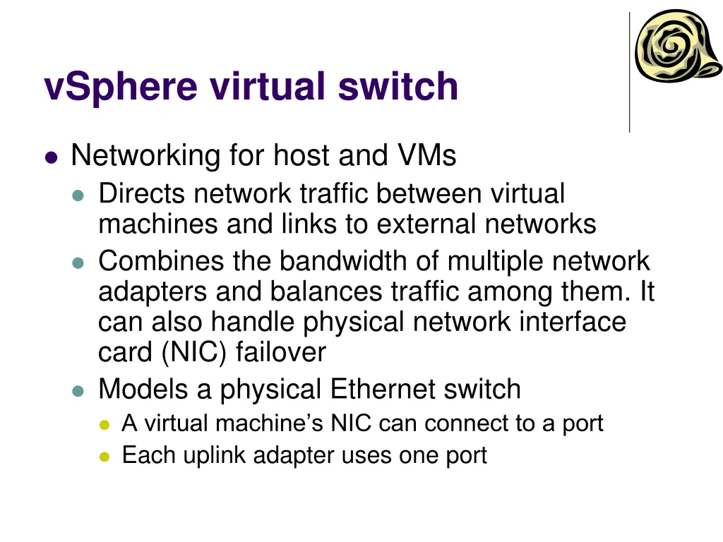 vsphere virtual switch