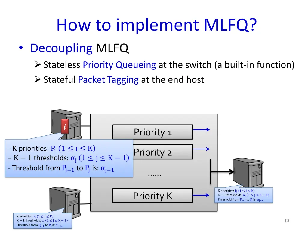 how to implement mlfq decoupling mlfq stateless 1